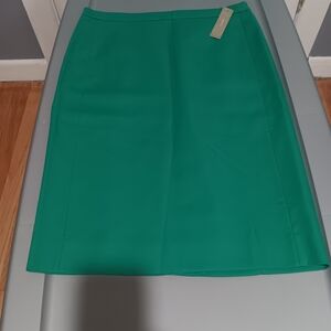 ❤️Ann Taylor Size 6 Emerald Green A-line skirt
